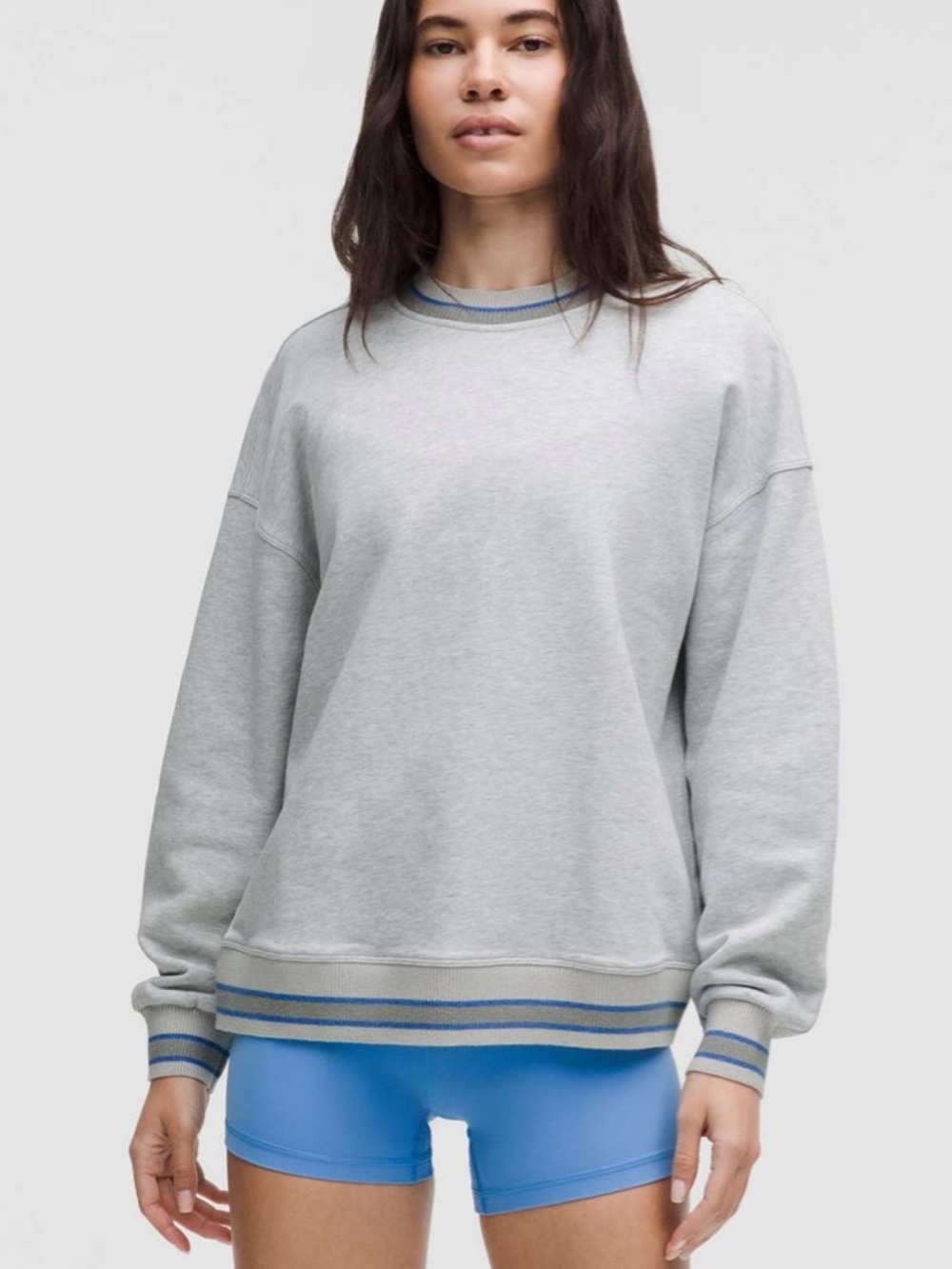 Lululemon Perfectly Oversized Ringer Crew - Picture 5 of 9